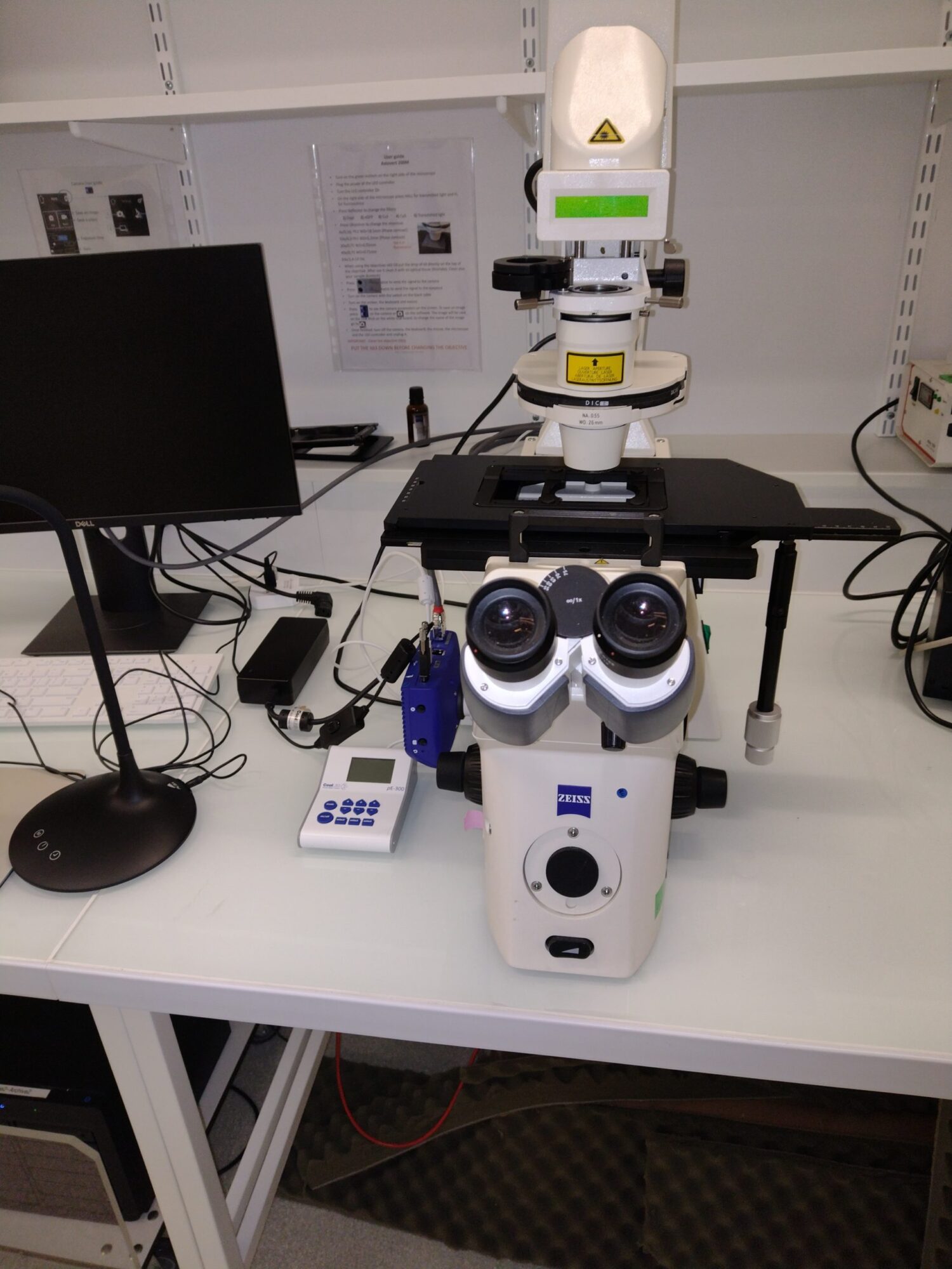 Epifluorescence Microscope Research Institut Pasteur